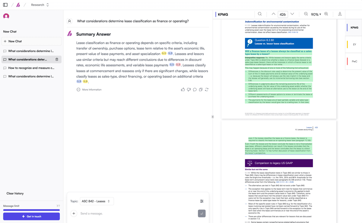 Acclara AI Research Assistant